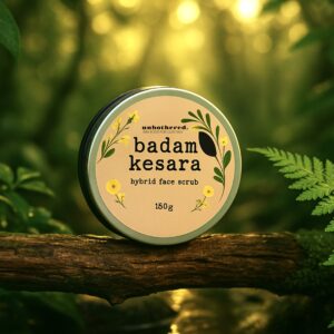 Badam Kesara hybrid Face Scrub